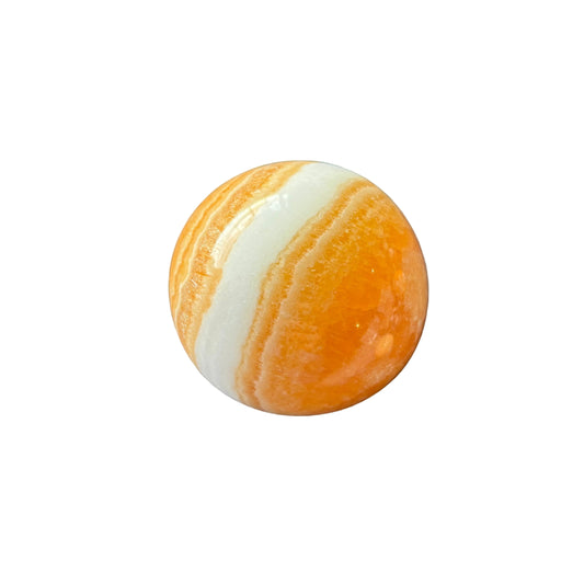 57mm Orange Calcite Sphere