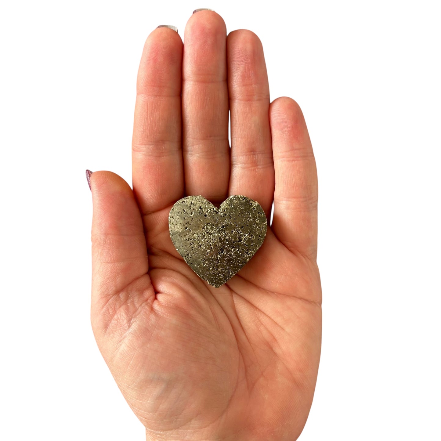 48g Pyrite Heart
