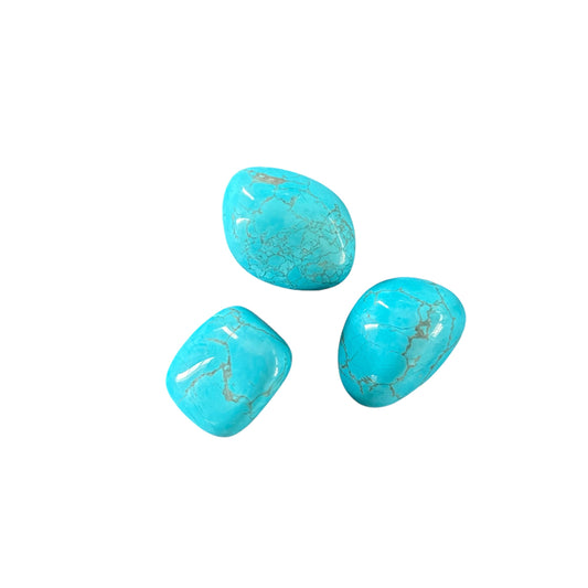 15-20g Dyed Blue Howlite Tumble