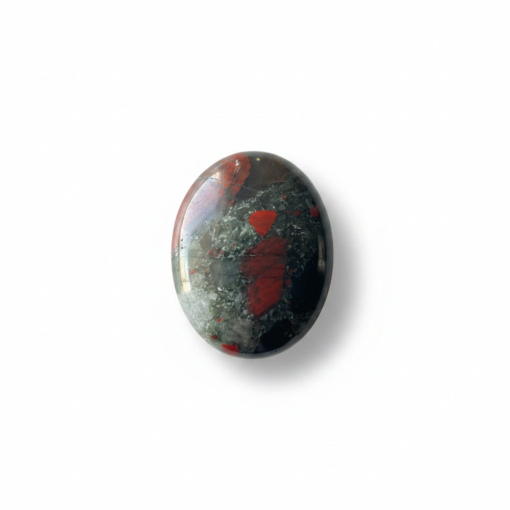 37g African Bloodstone Palm Stone