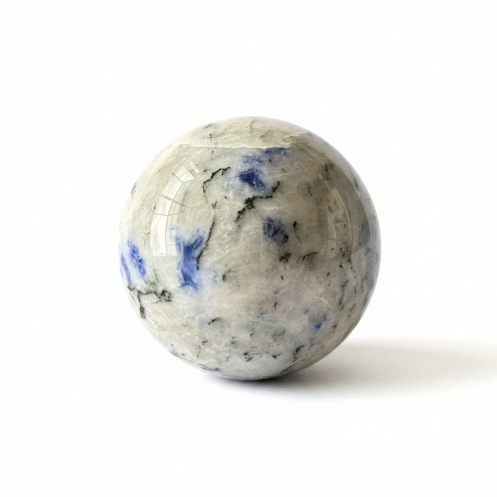 58mm Sodalite in Quartz Sphere