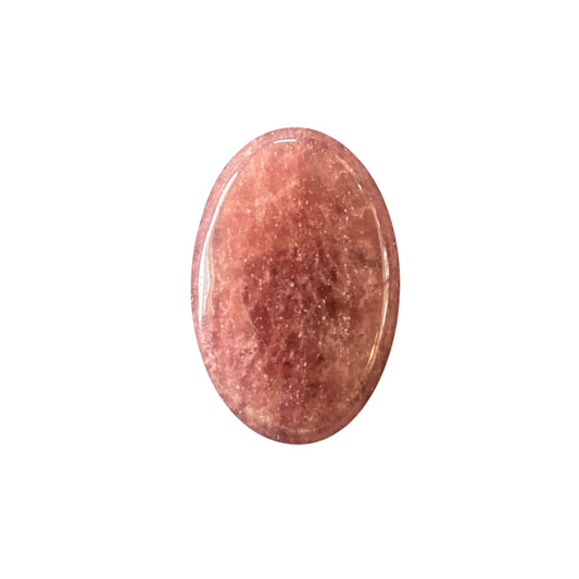 50g Strawberry Quartz Palm Stone