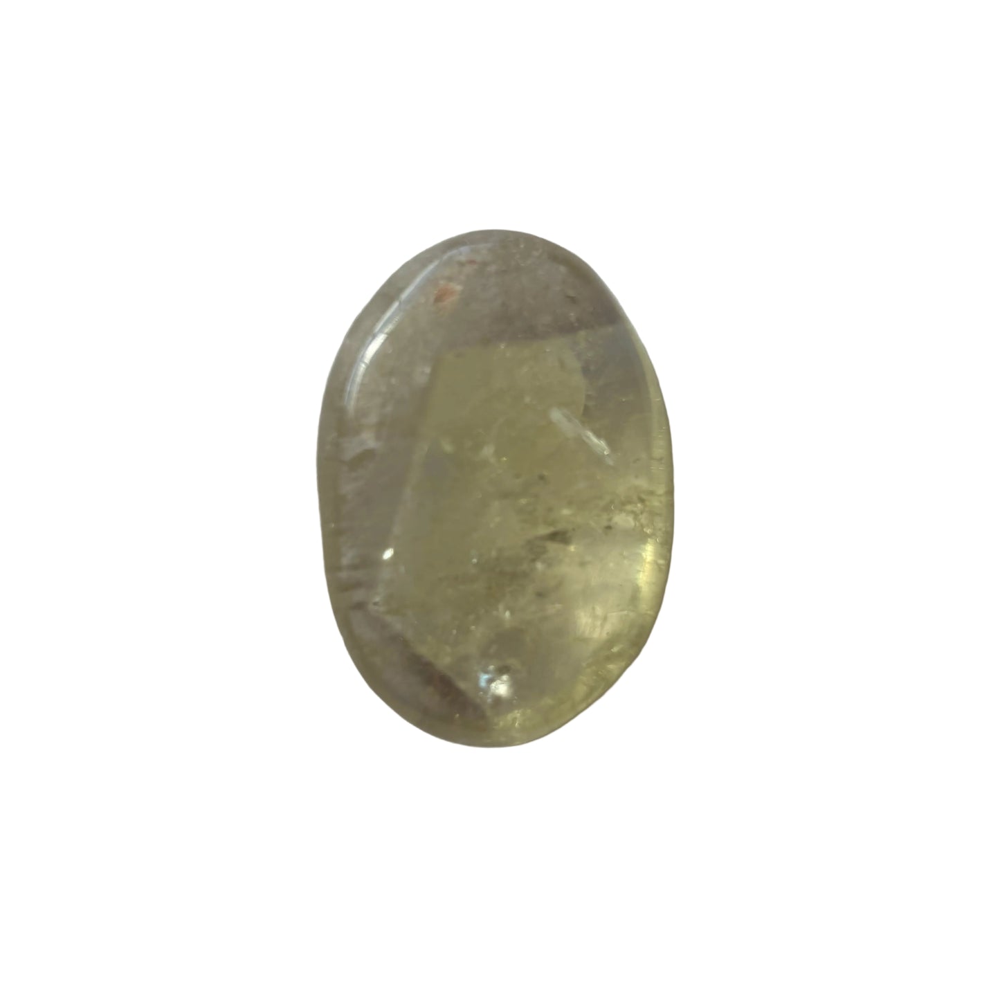 52g Citrine Palm Stone