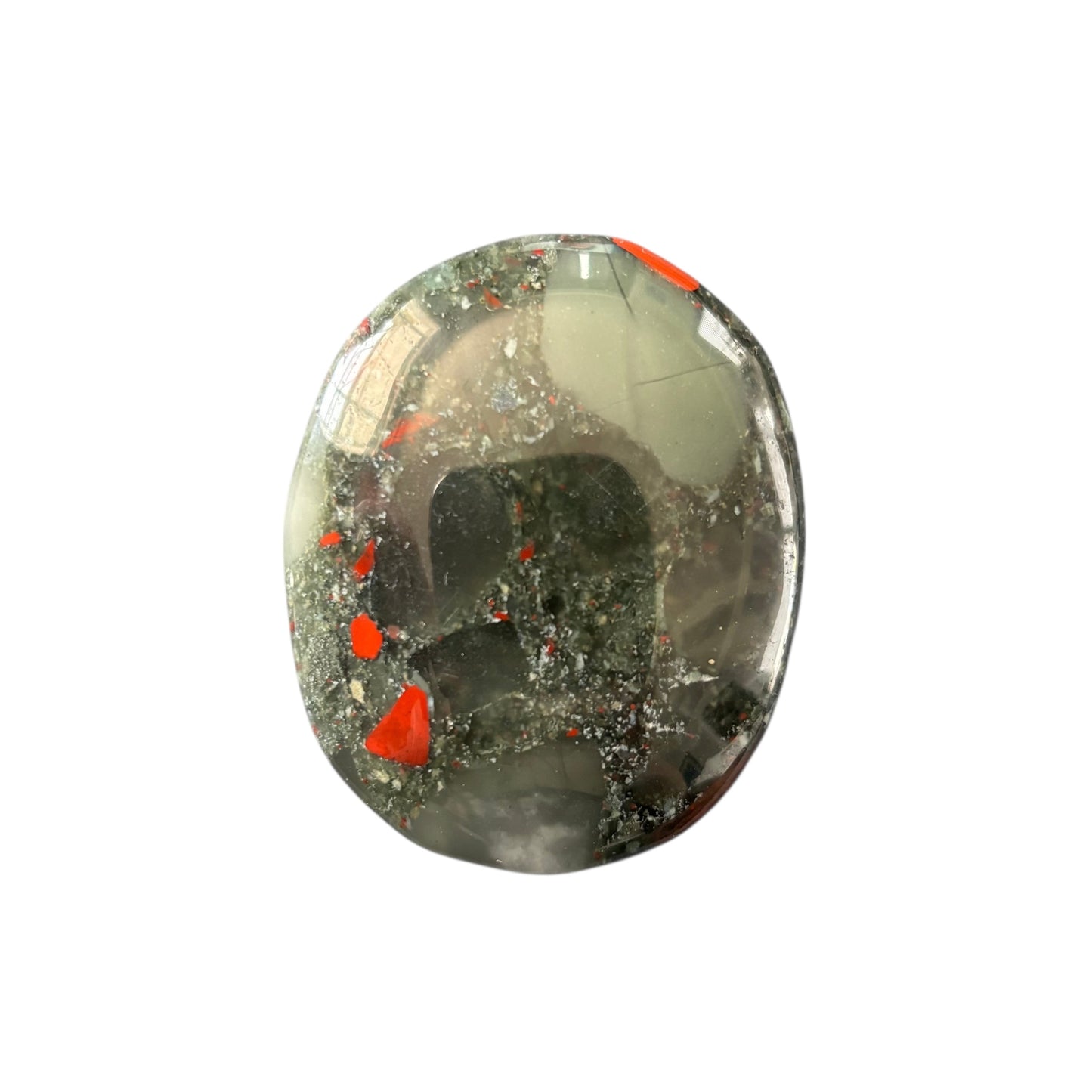 104g African Bloodstone Palm Stone