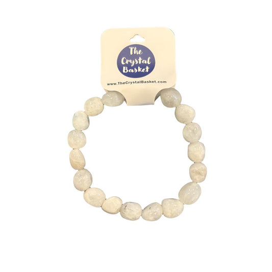 Moonstone Pebble Bracelet