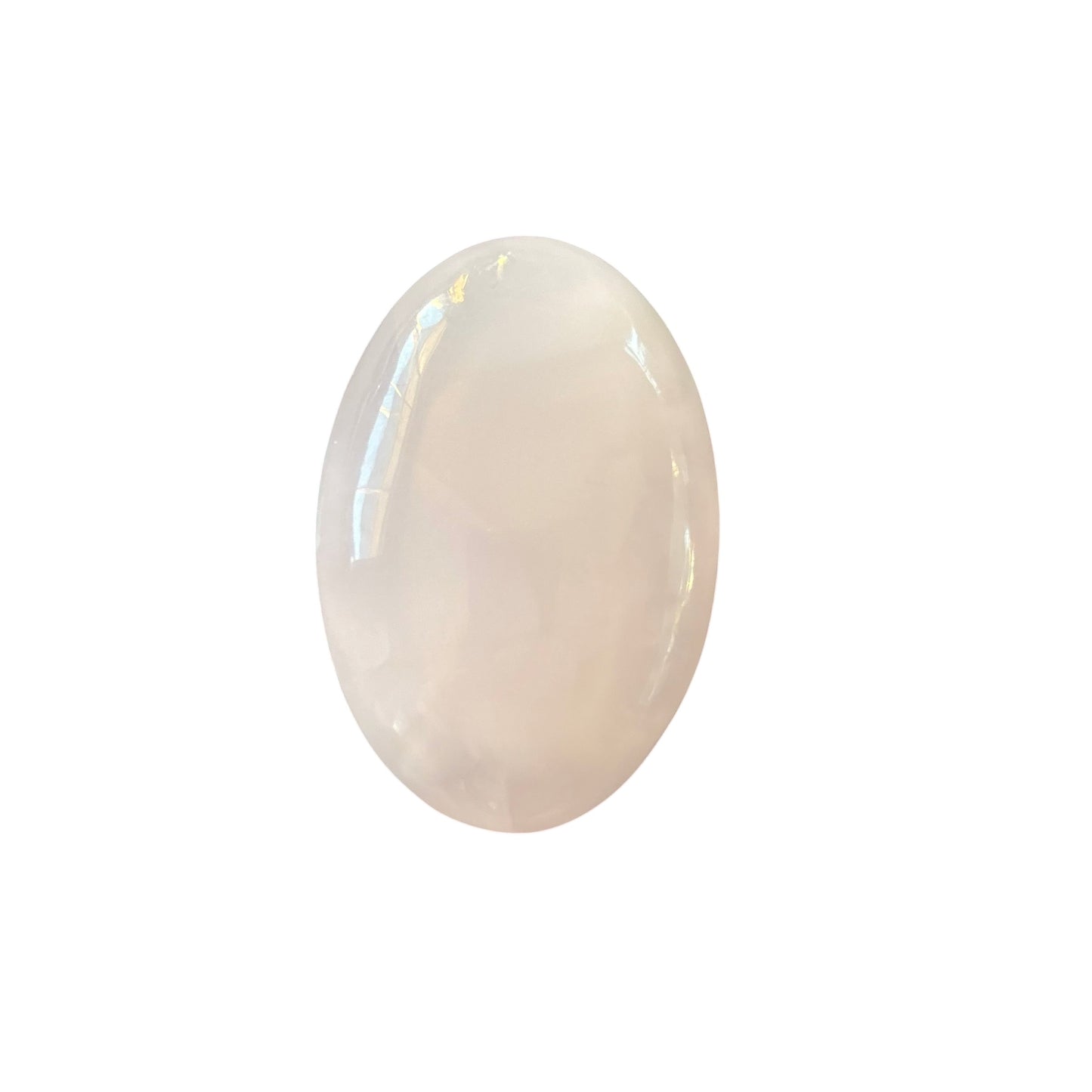 82g Pink Mangano Calcite Palm Stone