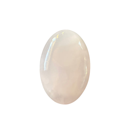 82g Pink Mangano Calcite Palm Stone