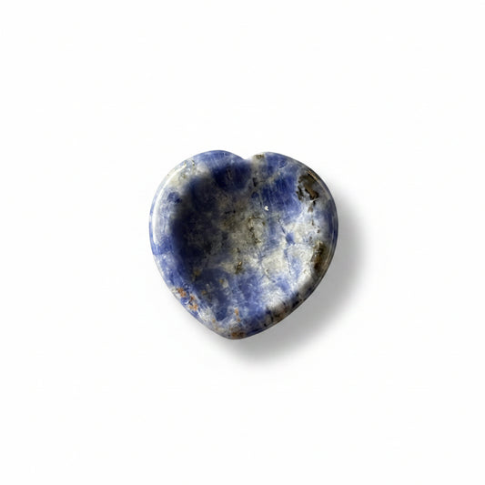 Lapis Lazuli Heart Worry Stone
