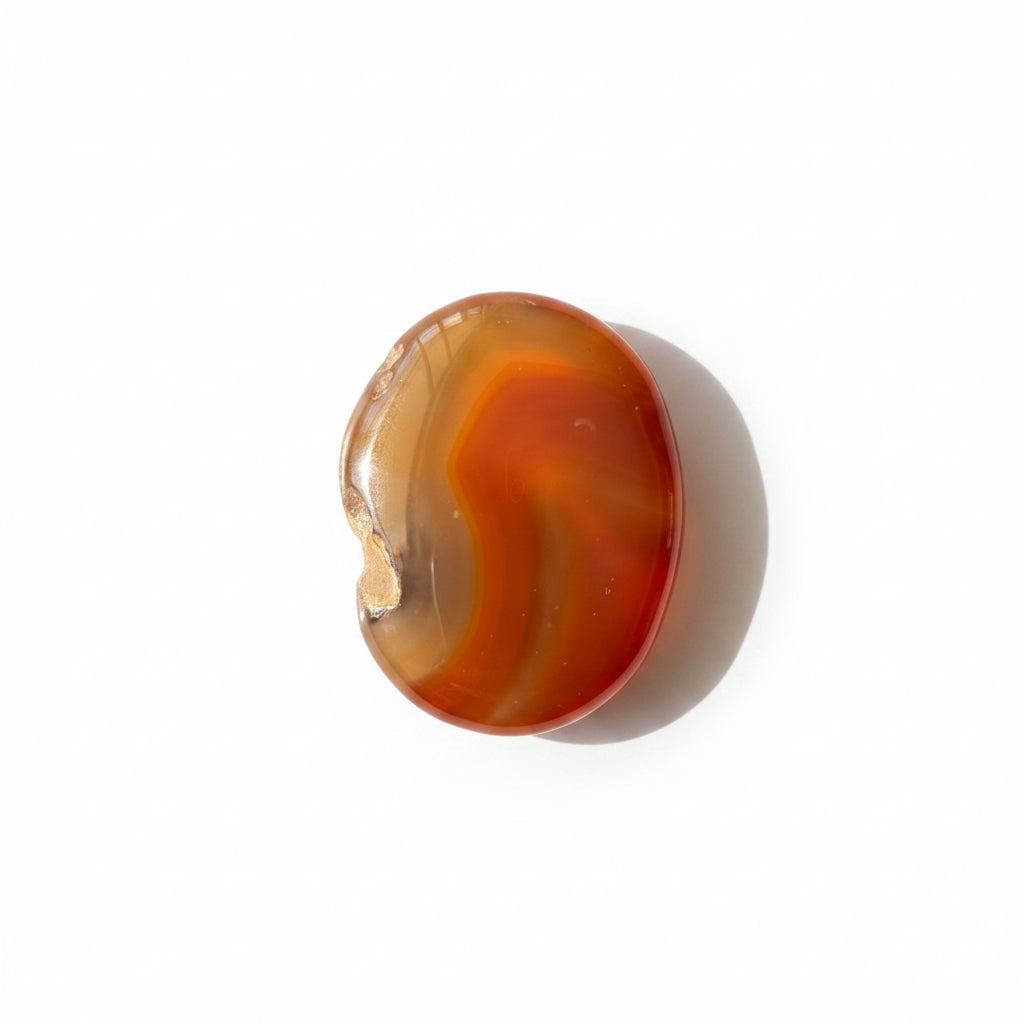 35g Carnelian Palm Stone