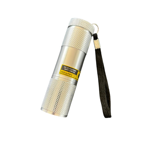 Silver UV Torch