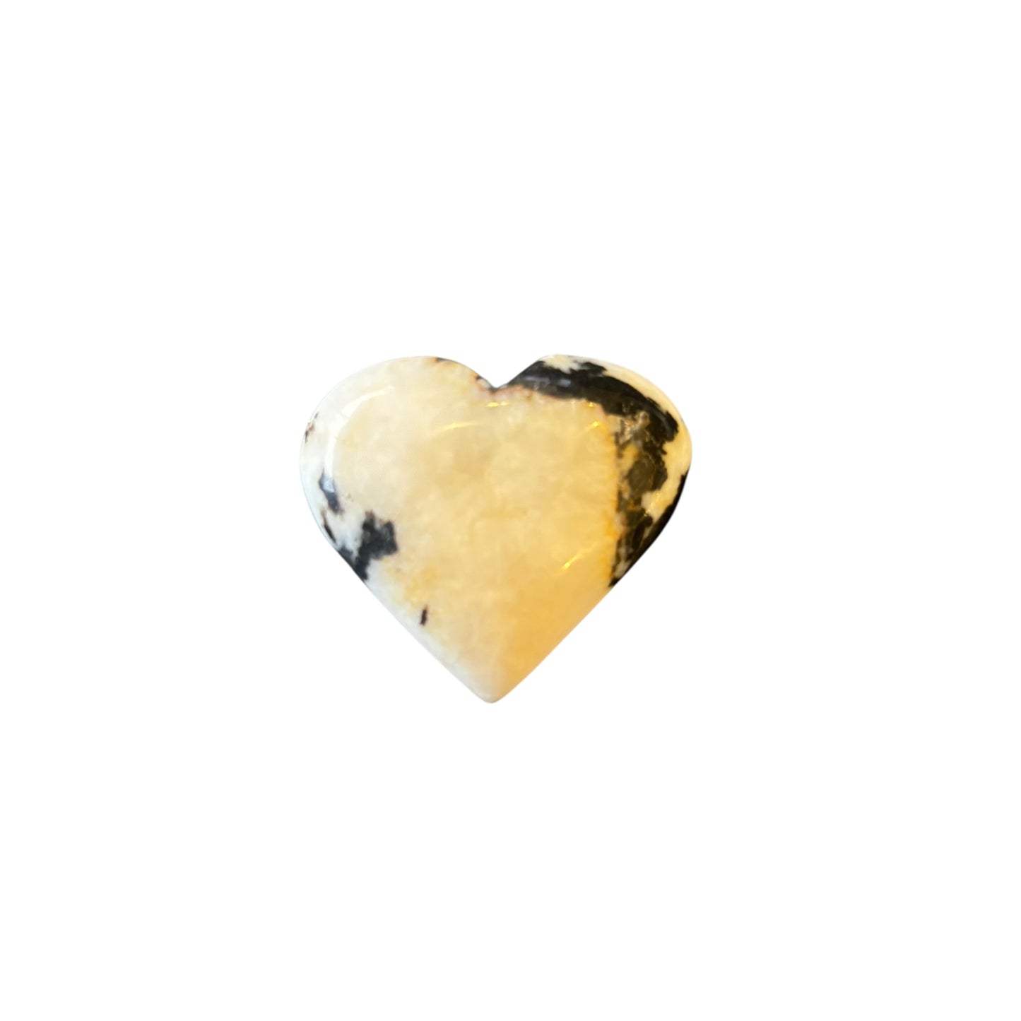 37g Zebra Jasper Heart