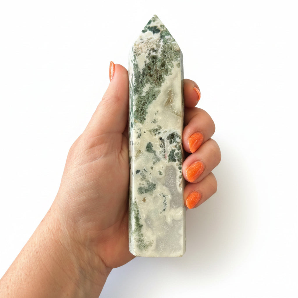 157mm Moss Agate Point