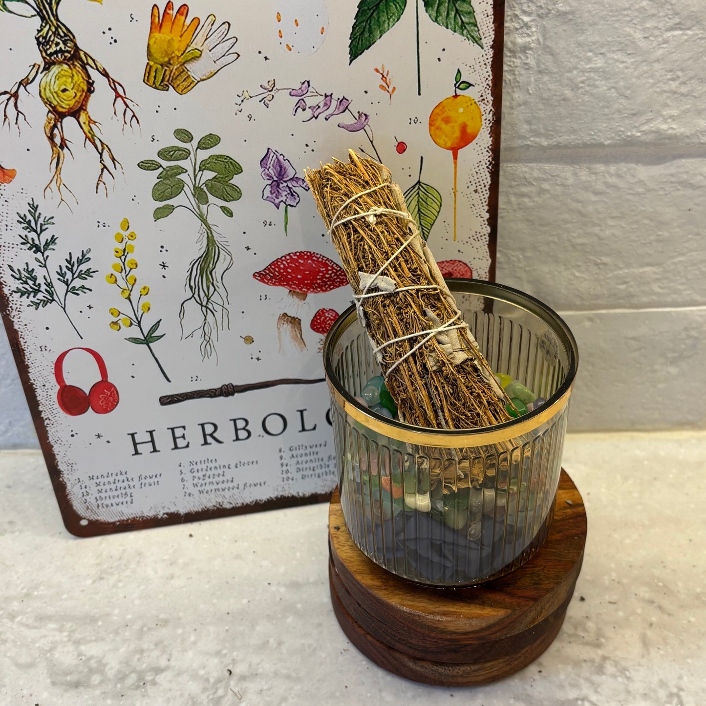 White + Copal Sage Smudge Stick