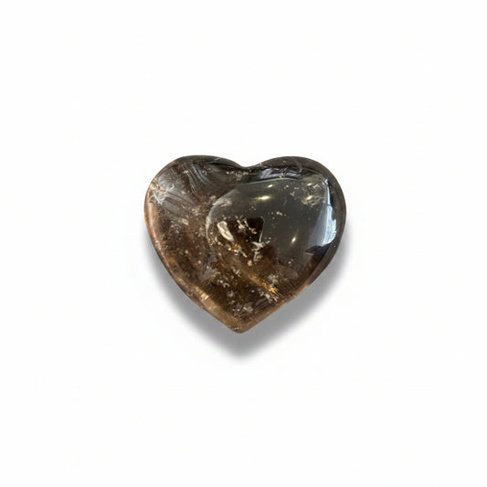 61g Smokey Quartz Heart