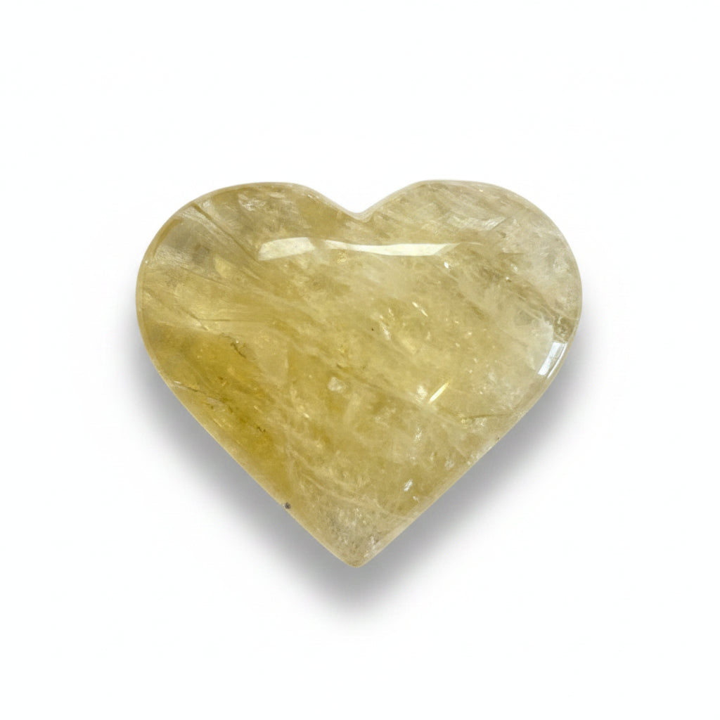 95g Citrine Heart