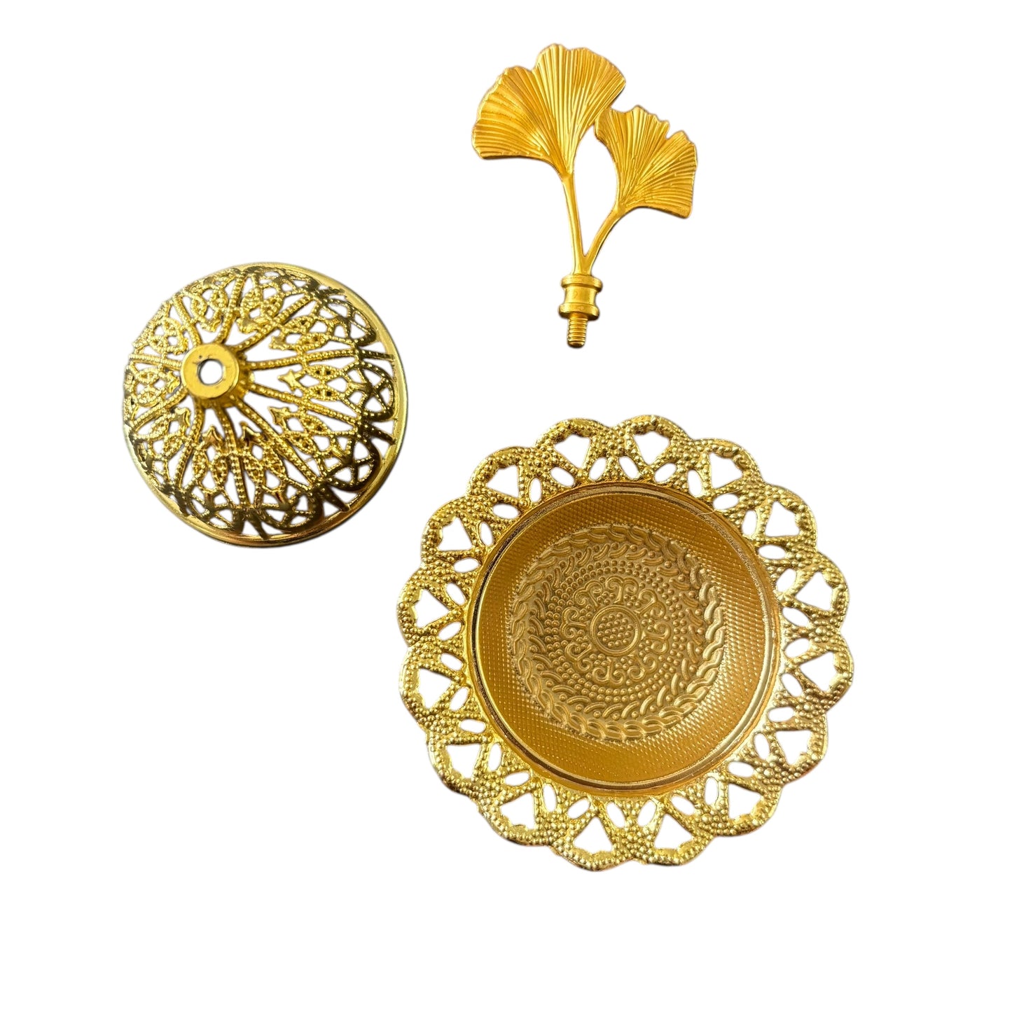 Gold Incense Holder