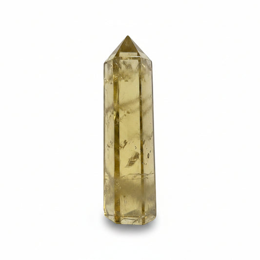 94mm Citrine & Smokey Quartz Point