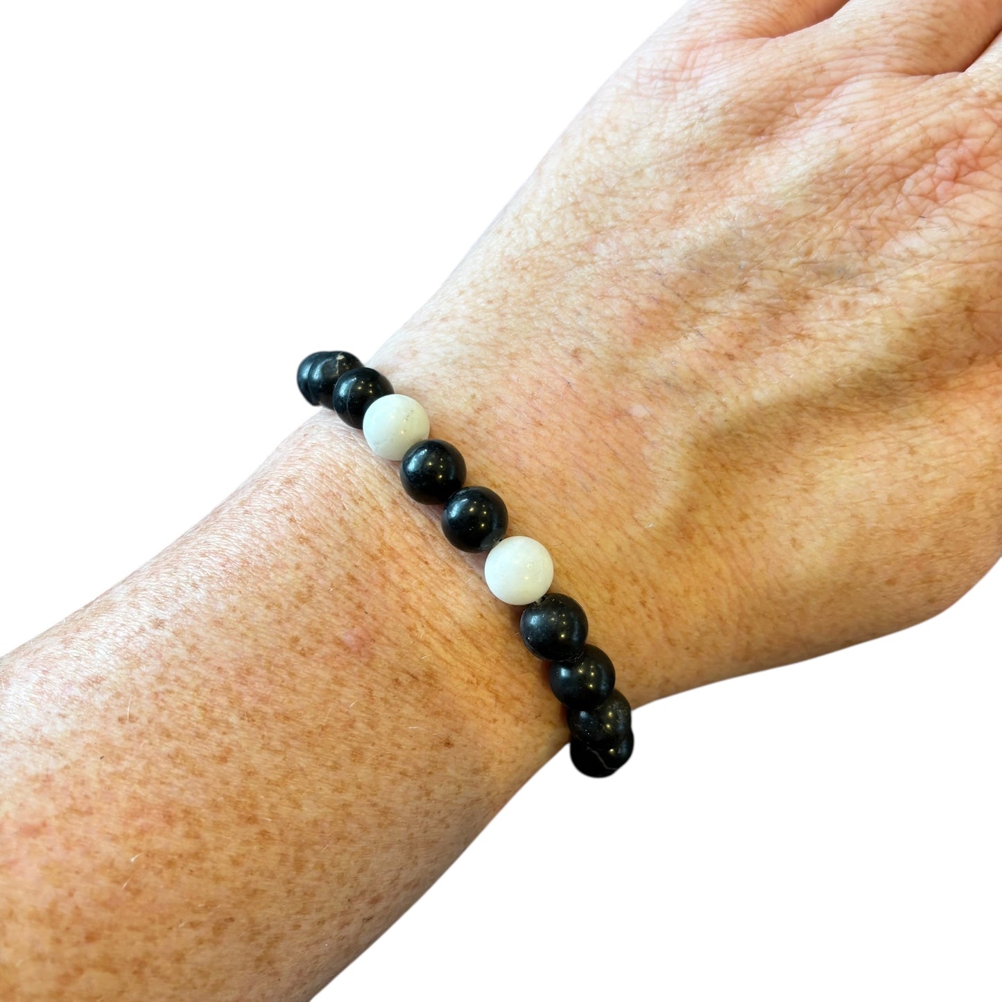 8mm Zebra Jasper Bracelet