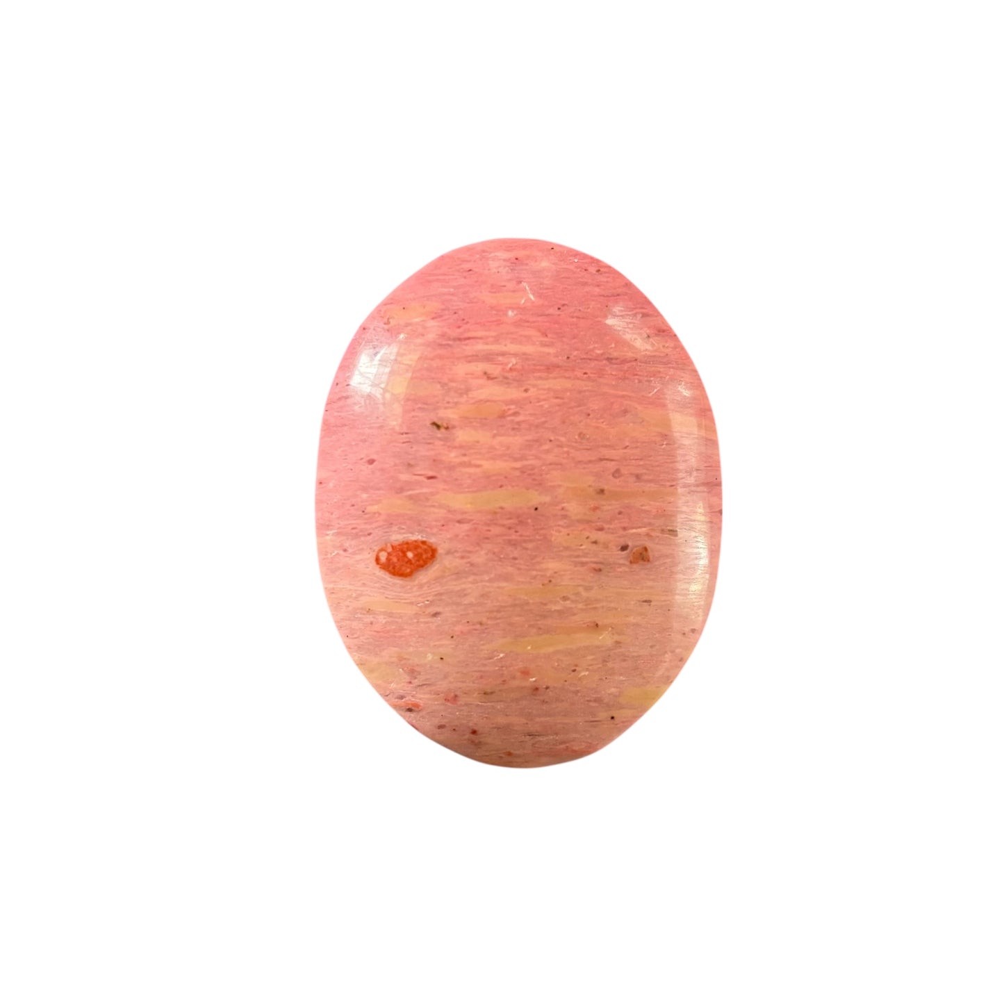 90g Pink Rhodonite Palm Stone