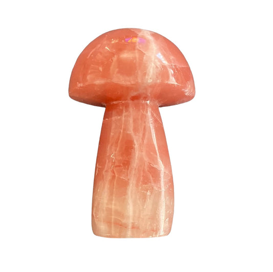 132g Strawberry Quartz Mushroom