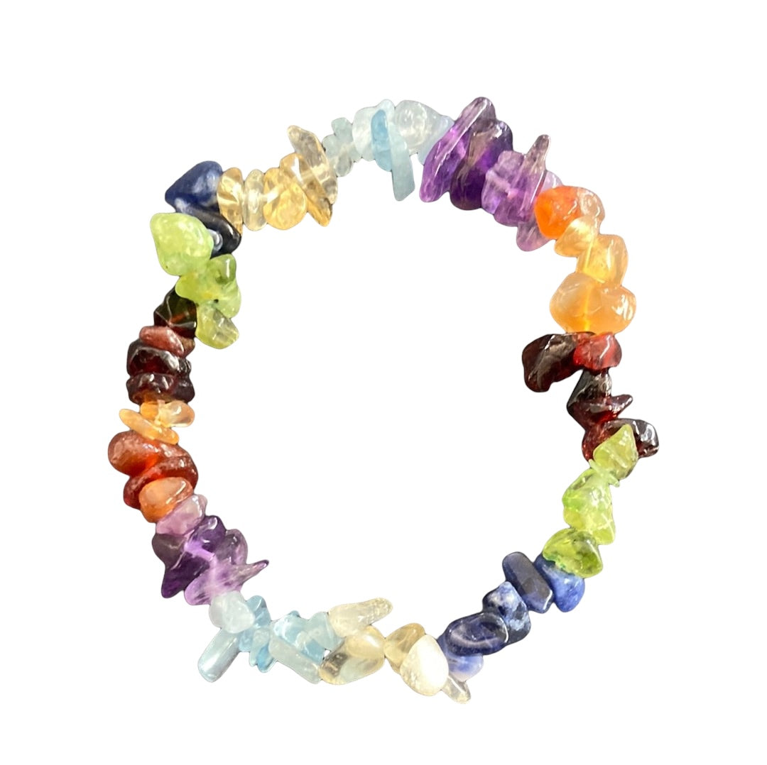 Chakra chip Bracelet