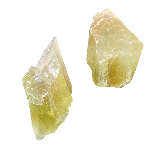 40-50g Green Calcite Raw