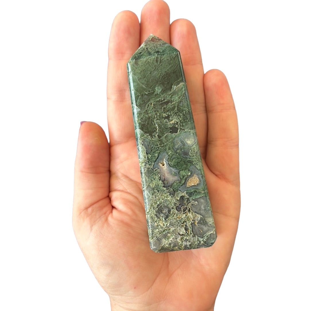 113mm Moss Agate Point