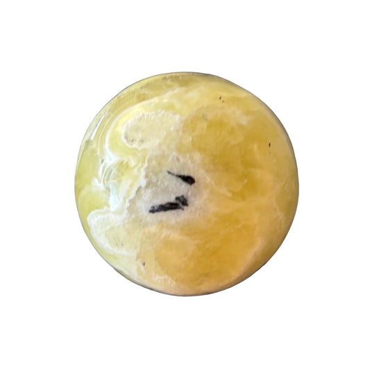 57mm Yellow Calcite Sphere