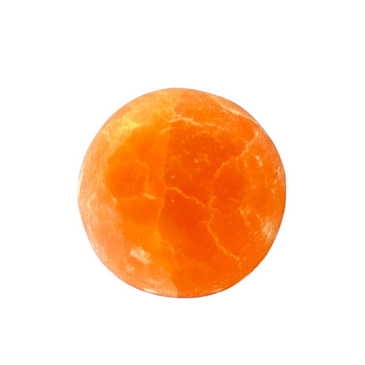 52mm Peach Selenite Sphere