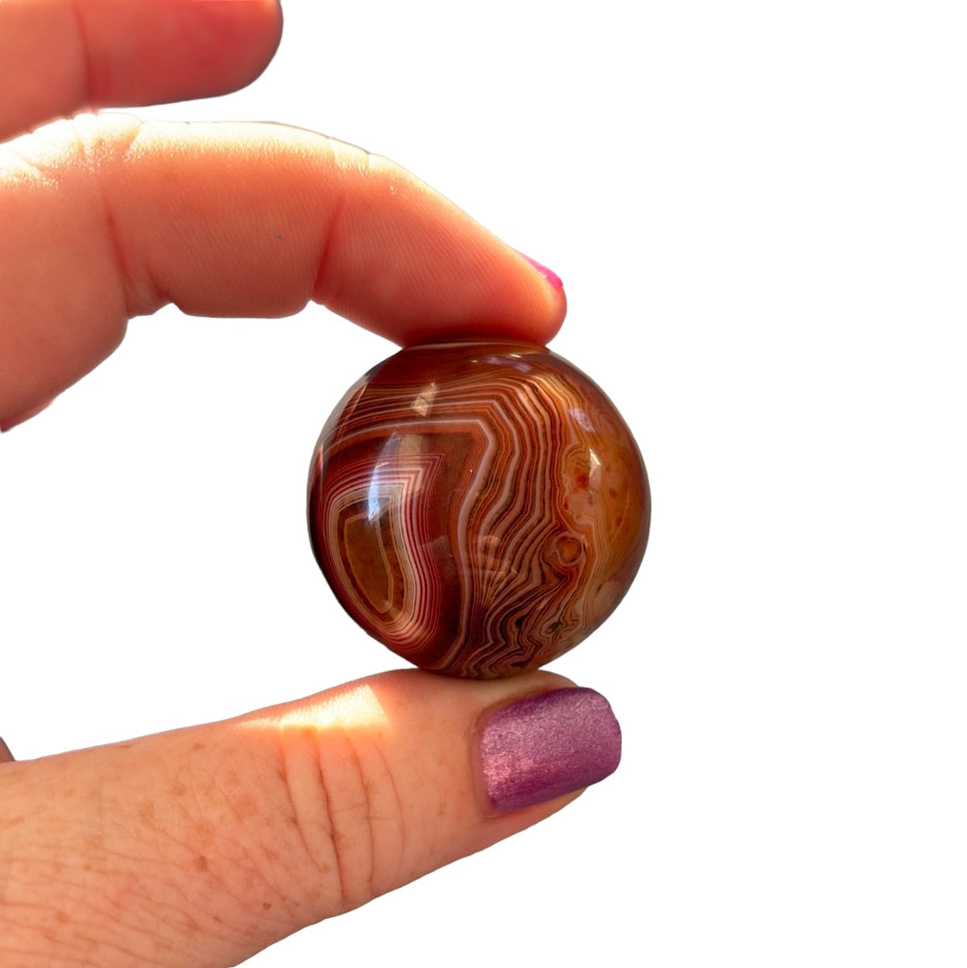 34mm Carnelian Sphere