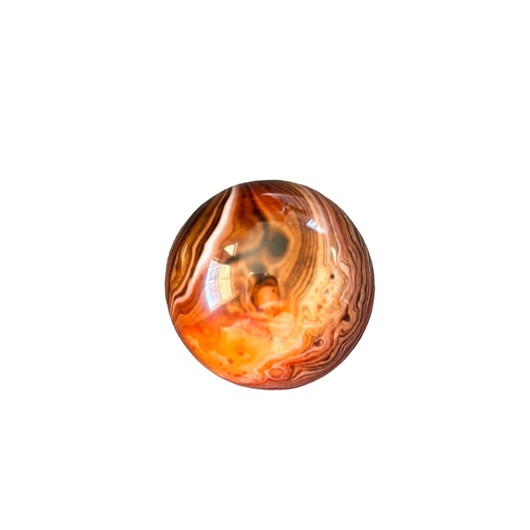 34mm Carnelian Sphere