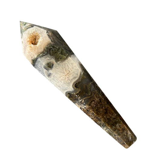 99g Moss Agate Wand