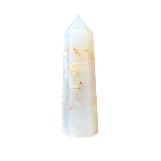 78mm Blue Chalcedony Point