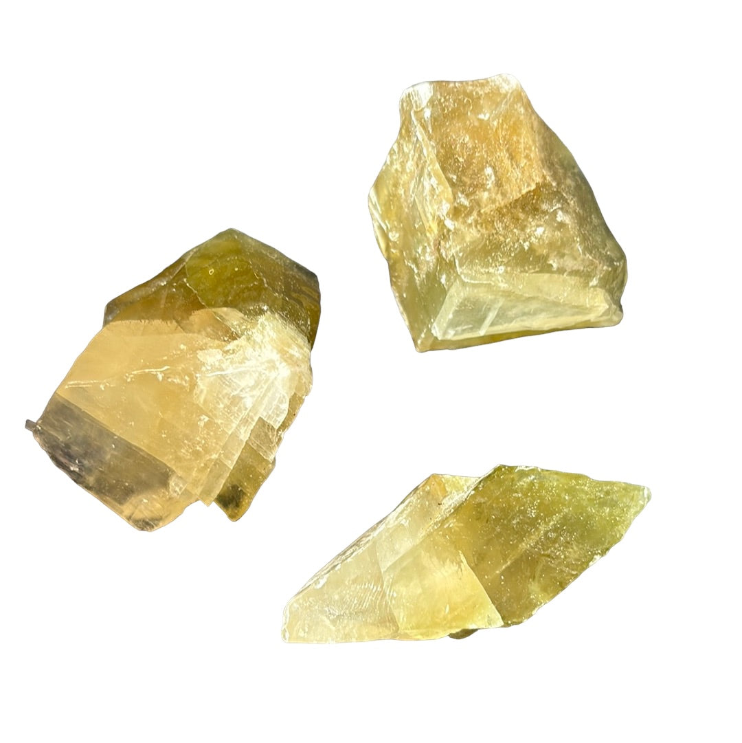 30-40g Green Calcite Raw