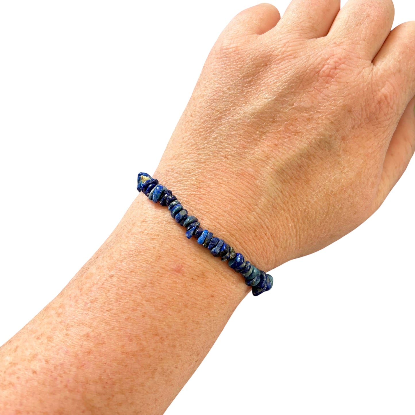 Lapis Lazuli Chip Bracelet