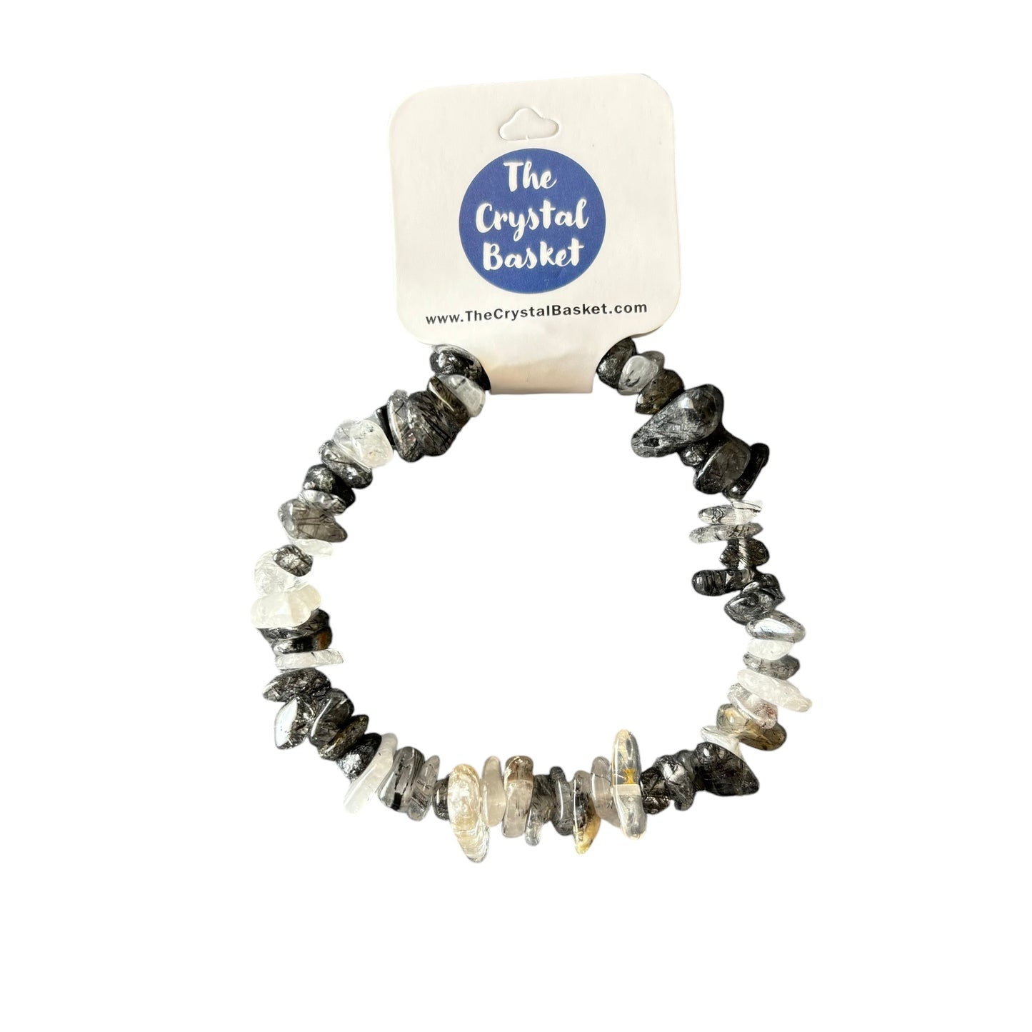 Rutilated Quartz Chip Bracelet