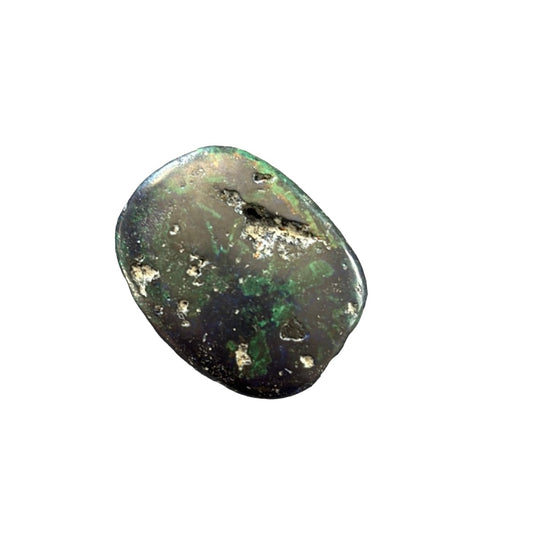 23g Azurite with Malachite Flat Stone