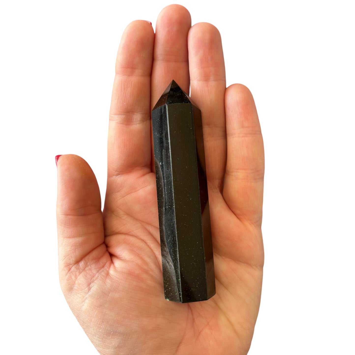 97mm Green Strawberry Quartz Point