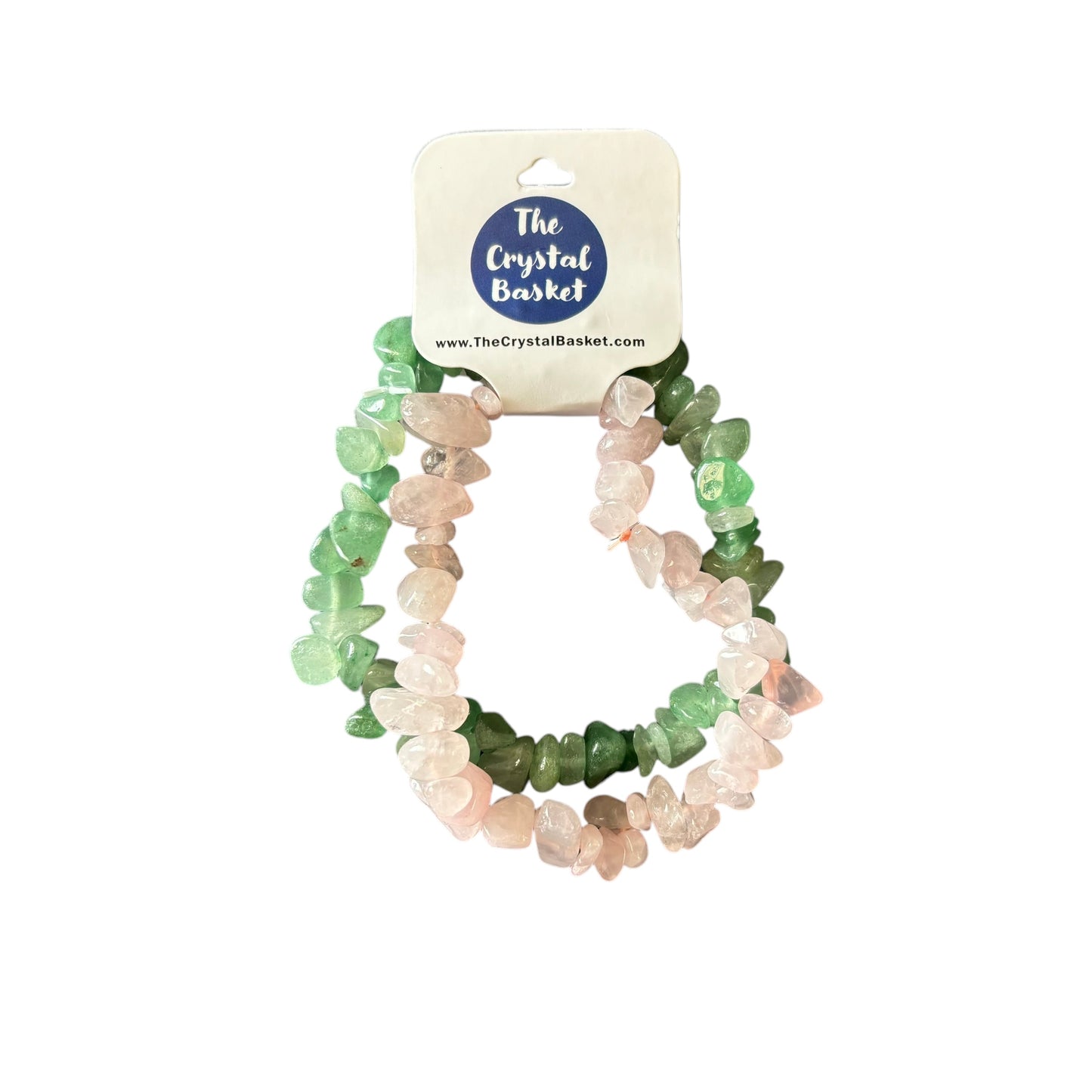 Aventurine & Rose Quartz Bracelet Set