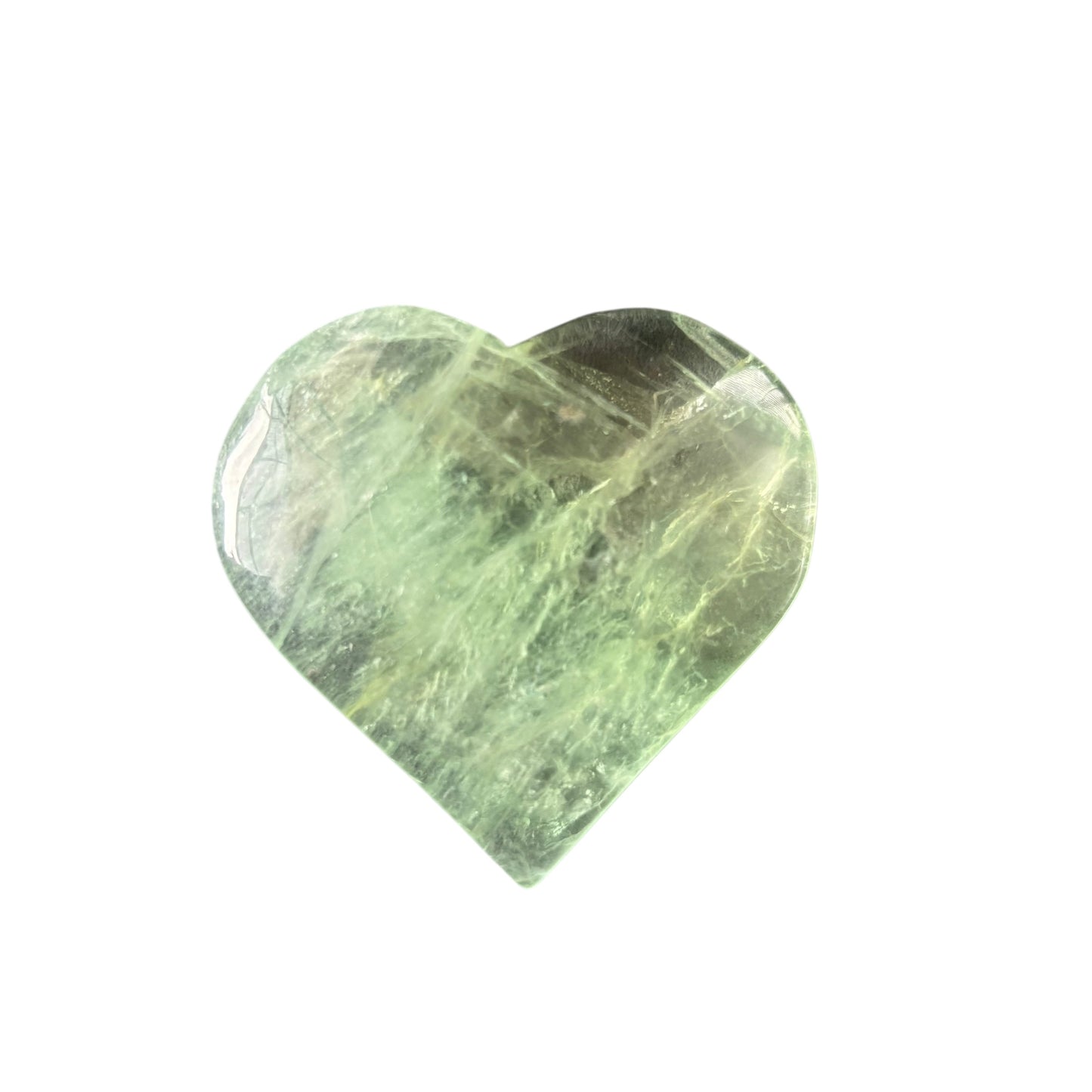 89g Fluorite Heart