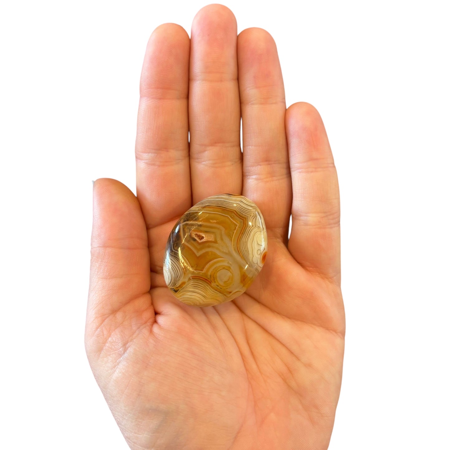 42g Sardonyx Palm Stone