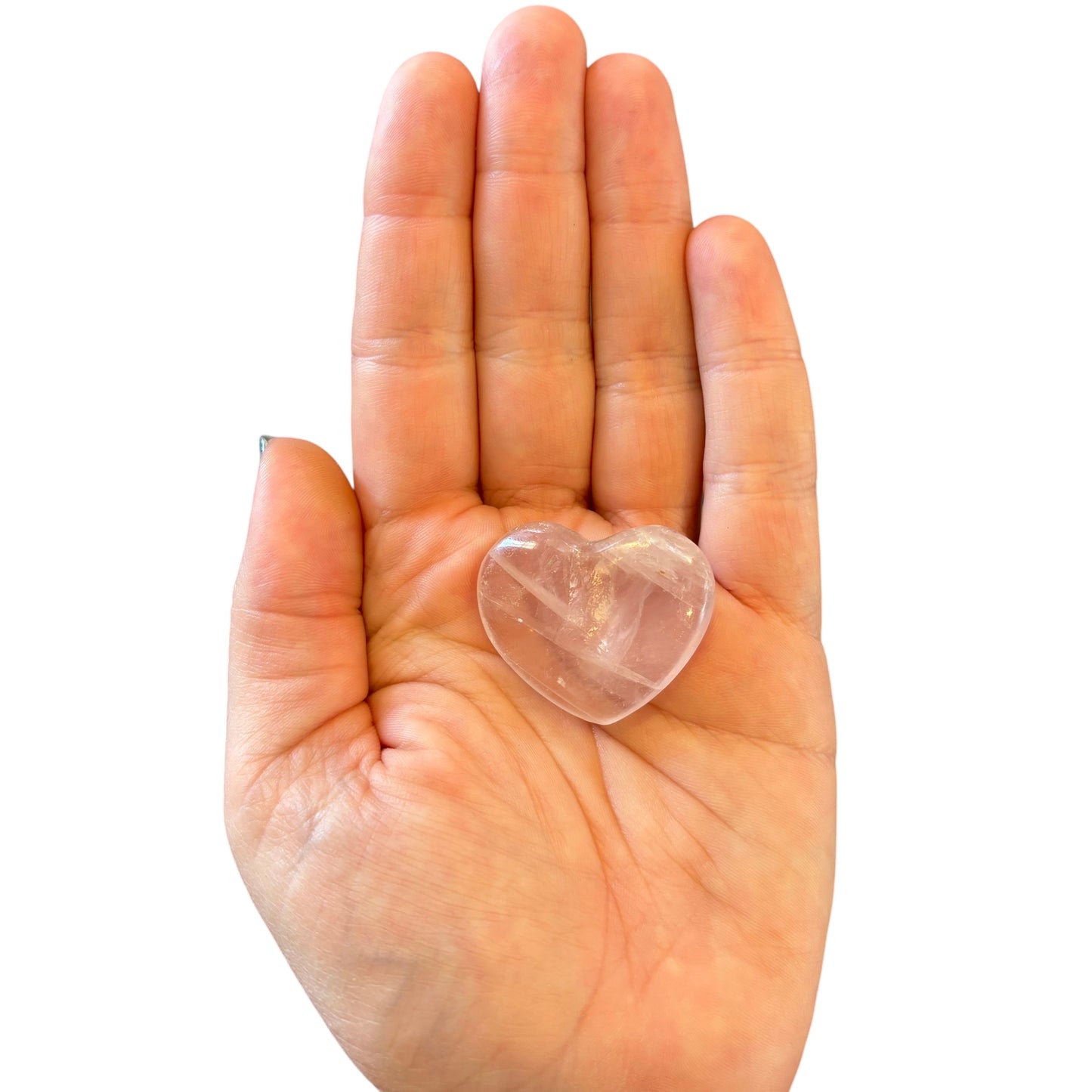 20g Rose Quartz Heart