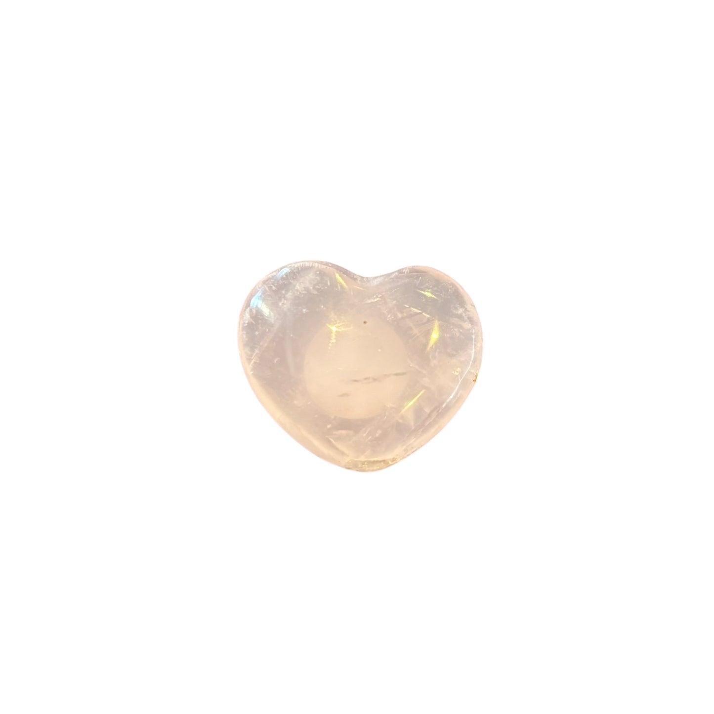 23g Rose Quartz Heart