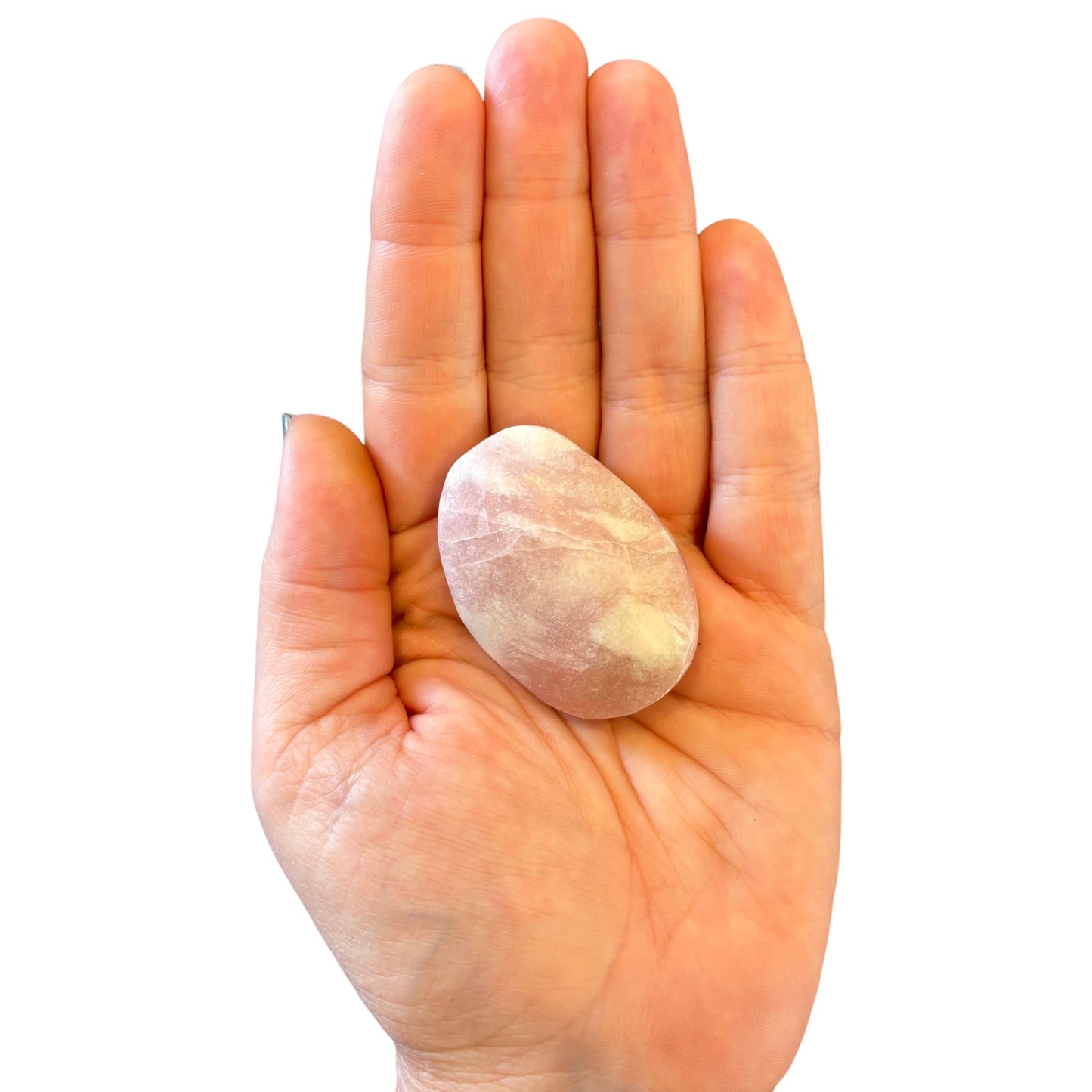 46g Pink Opal Palm Stone