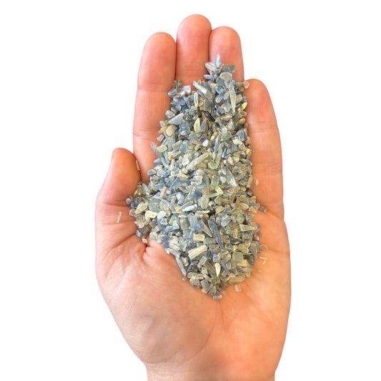 100g Blue Kyanite Bag of Chips
