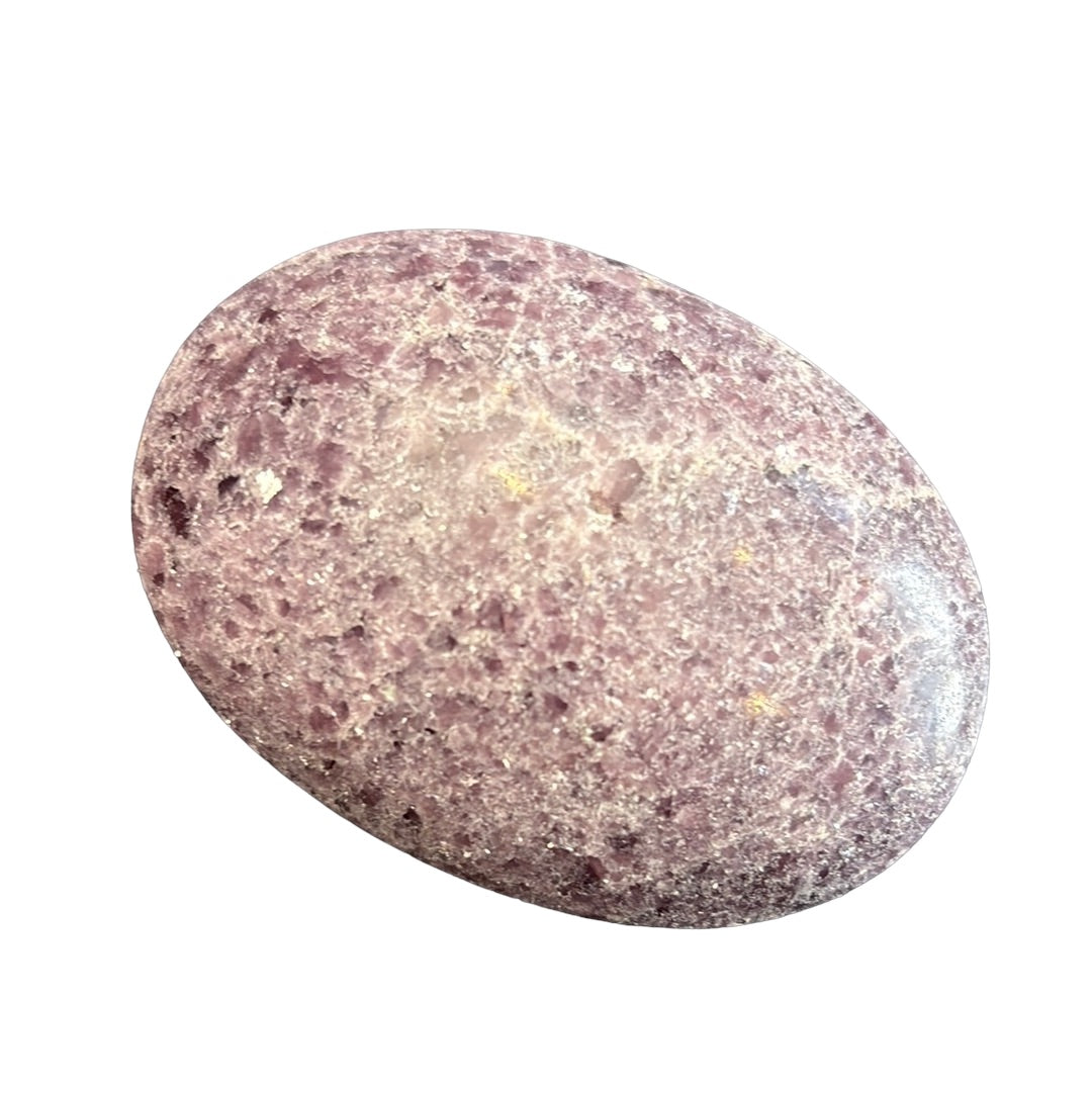 143g Lepidolite Palm Stone