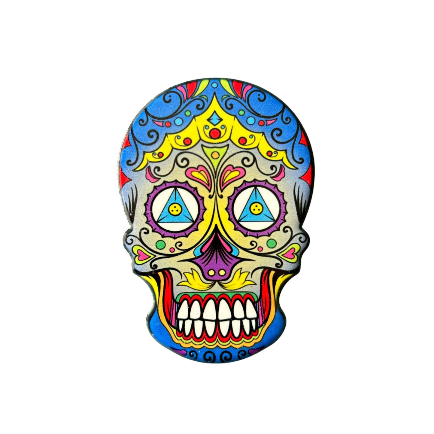 Sugar Skull Fridge Magnet