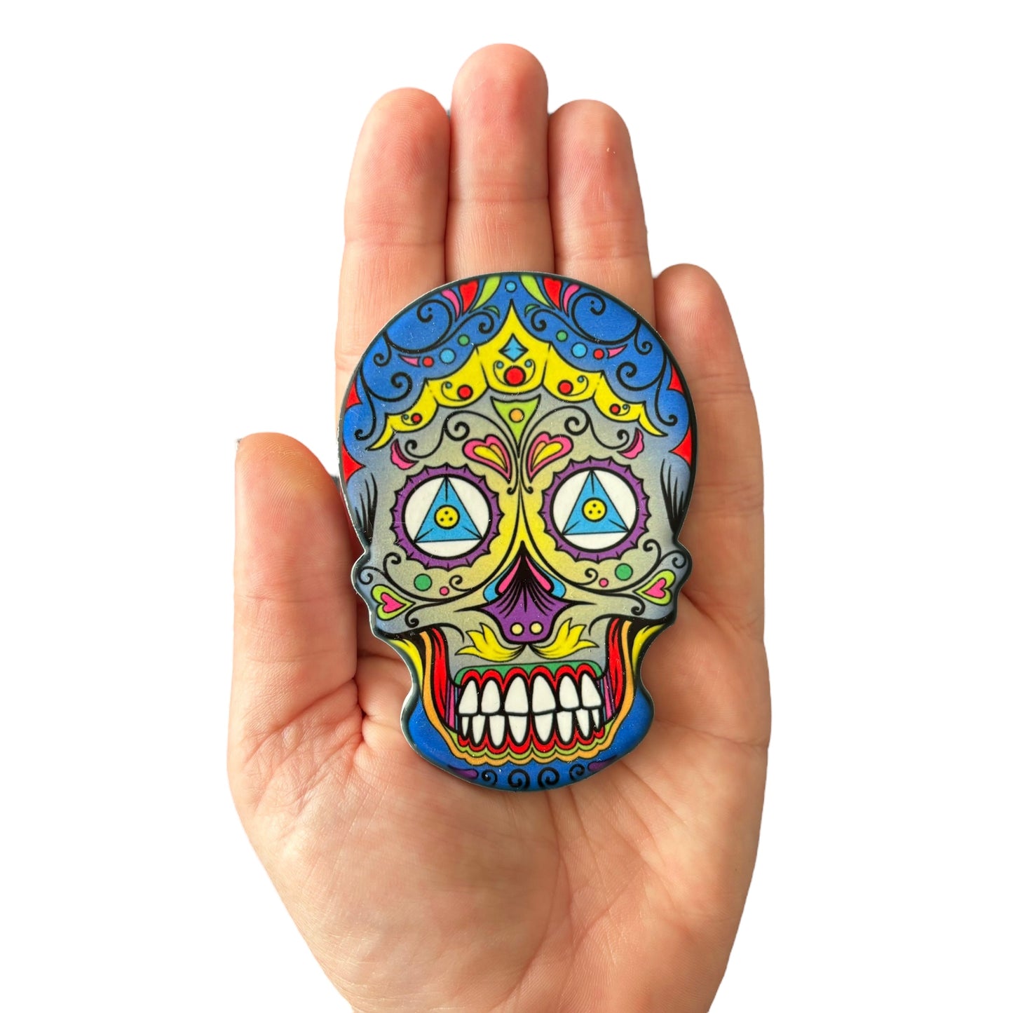 Sugar Skull Fridge Magnet