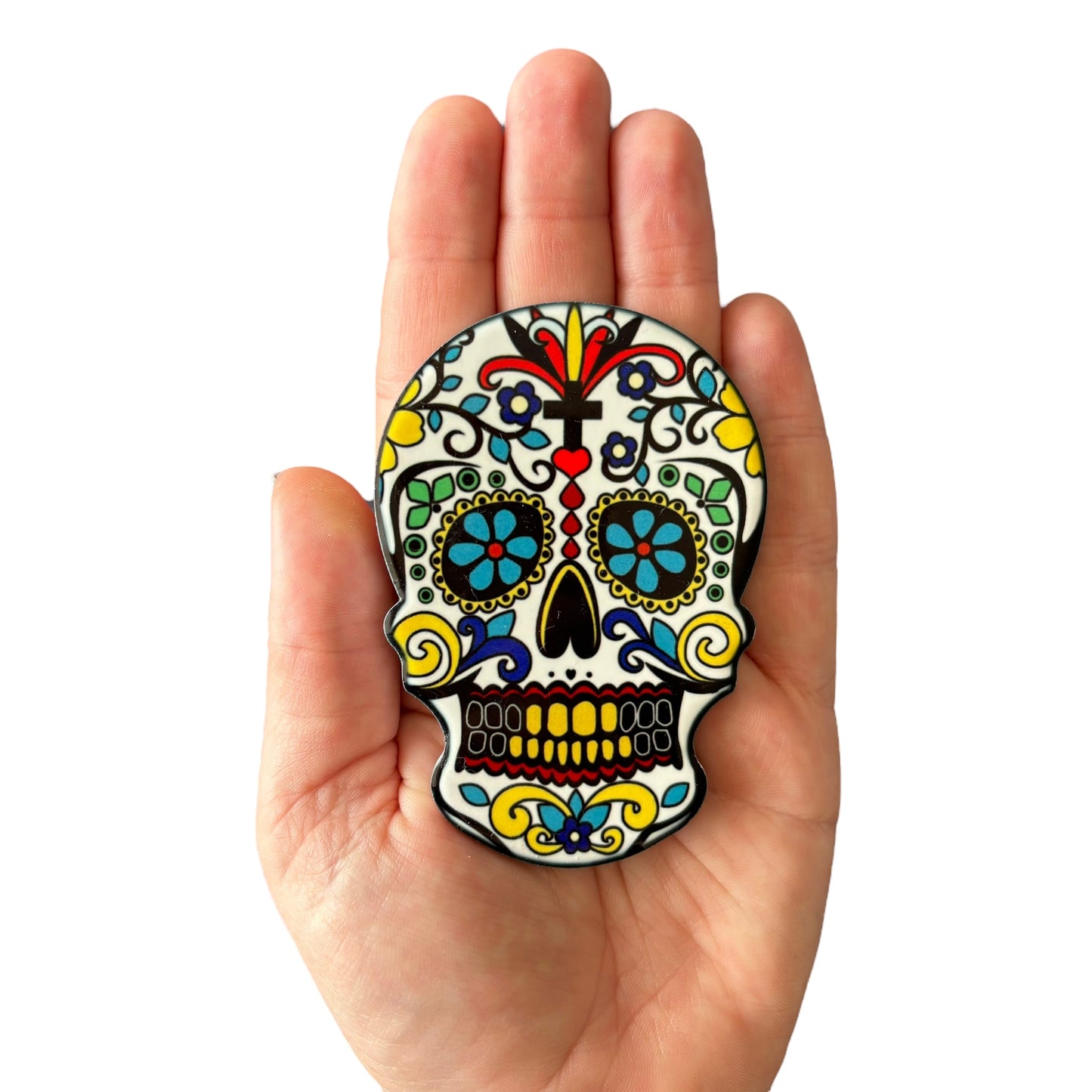 Sugar Skull Fridge Magnet