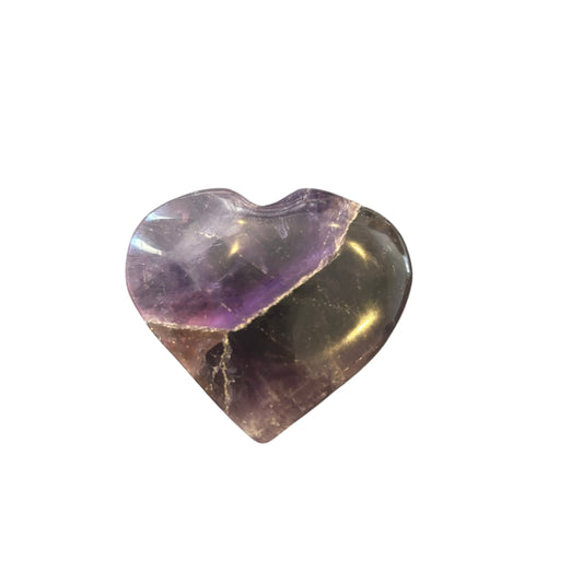 63g Amethyst Heart